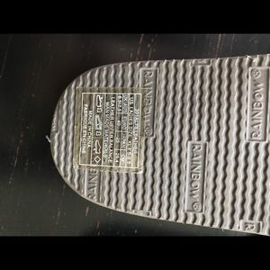 Women’s XL rainbow sandals